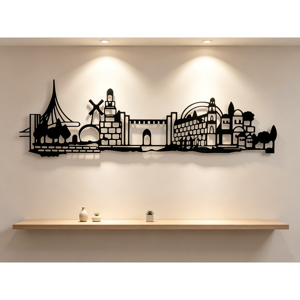 Art & Craft Qatar - ديكور جداري معدني من CIFBUY بتصميم