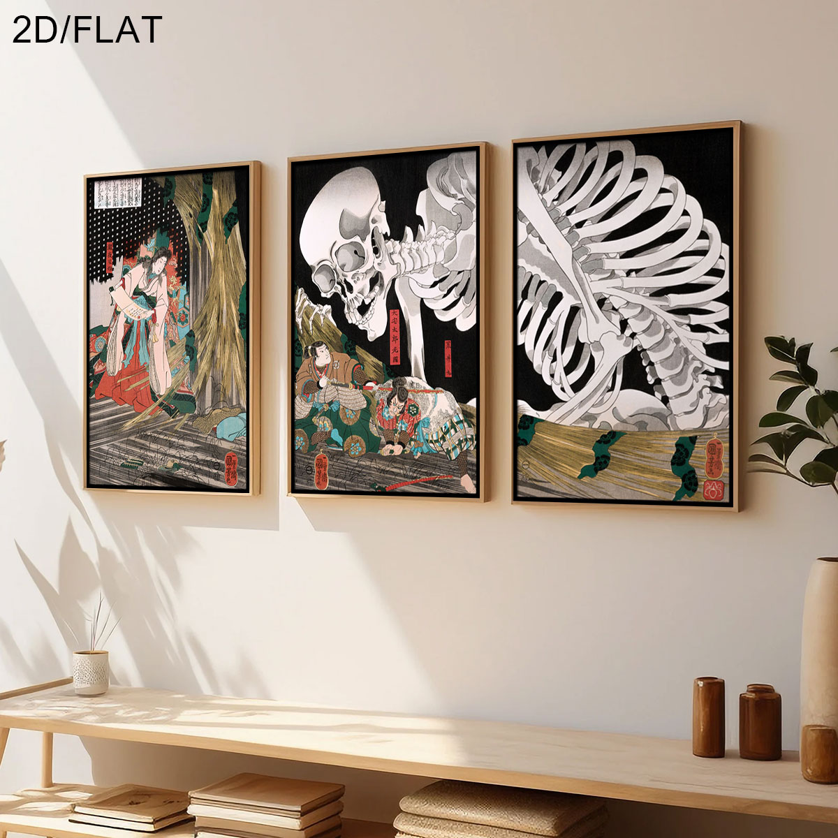 3 قطع من لوحات قماشية فنية بتص - مراجعة Art Craft House وسعره