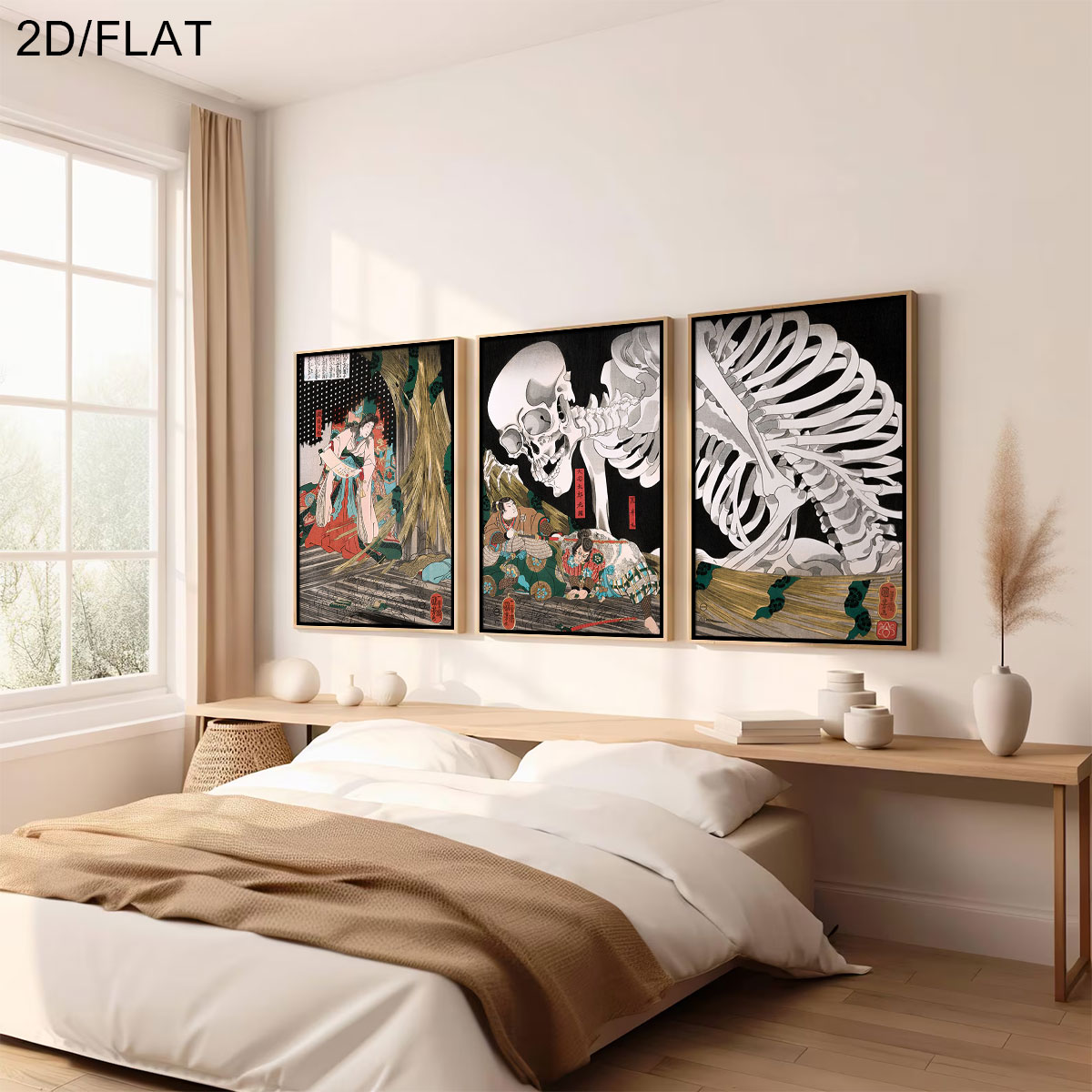 3 قطع من لوحات قماشية فنية بتص - مراجعة Art Craft House وسعره