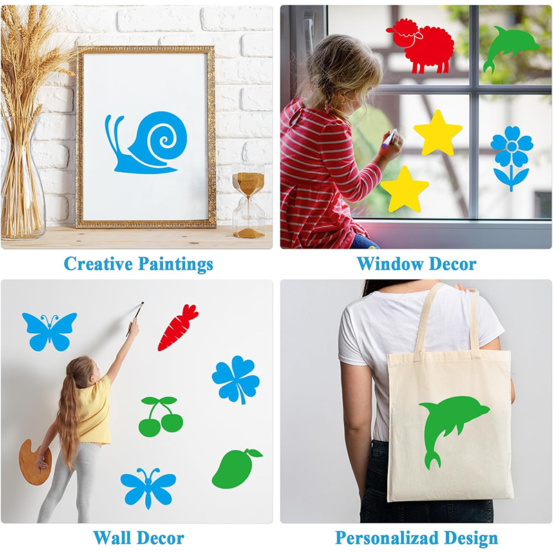 10/20 قطعة من قوالب الرسم والر - مراجعة Art Craft Materials وسعره