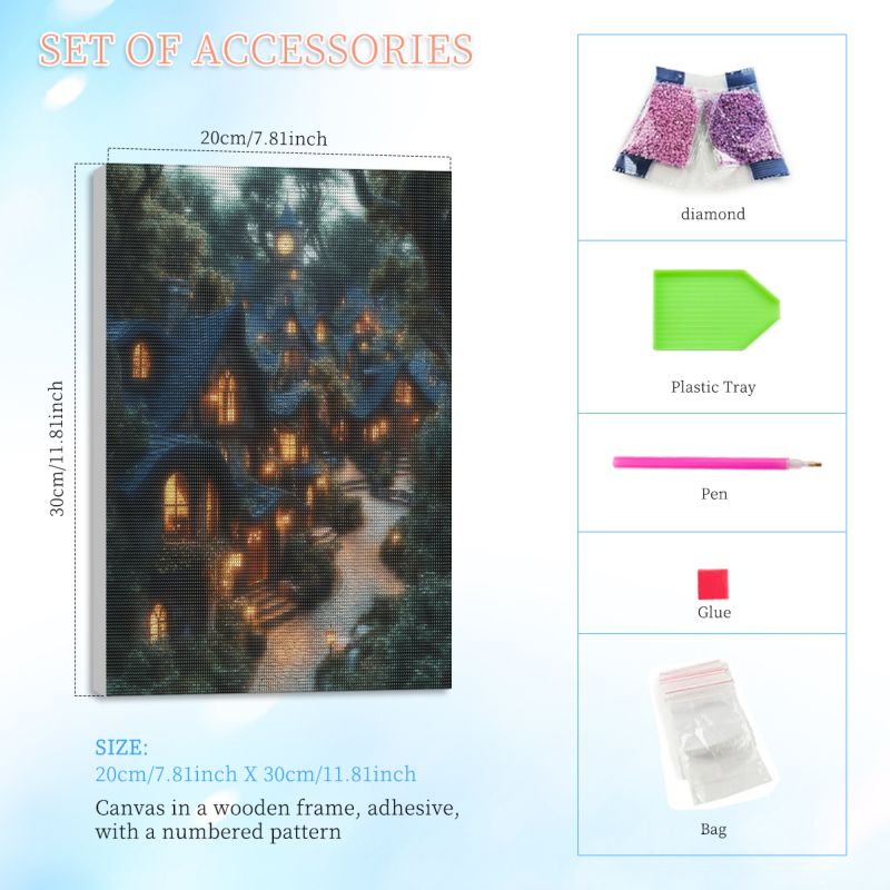 مجموعات رسم بالألماس ثلاثية ال - مراجعة Art Craft House وسعره