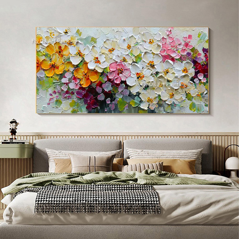 لوحة زيتية نابضة بالحياة بزهور - مراجعة Painting Knife Palette وسعره