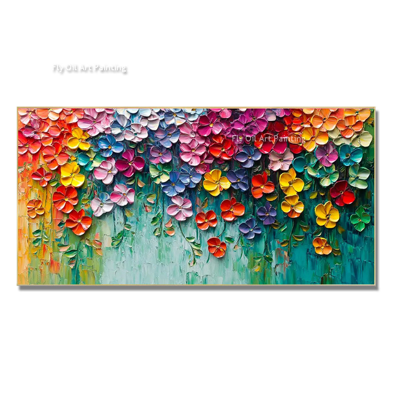 لوحة زيتية نابضة بالحياة بزهور - مراجعة Painting Knife Palette وسعره