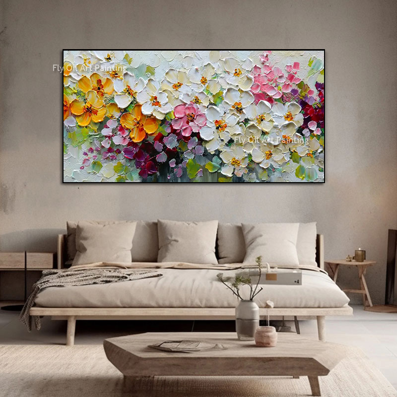 لوحة زيتية نابضة بالحياة بزهور - مراجعة Painting Knife Palette وسعره