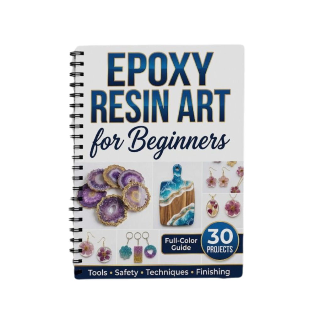 دليل فن الإيبوكسي خطوة بخطوة:  - مراجعة Art Craft Notebook وسعره