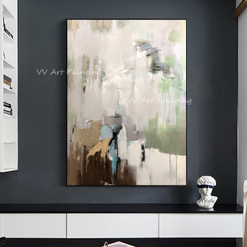 لوحة زيتية تجريدية مرسومة يدوي - مراجعة Painting Knife Palette وسعره