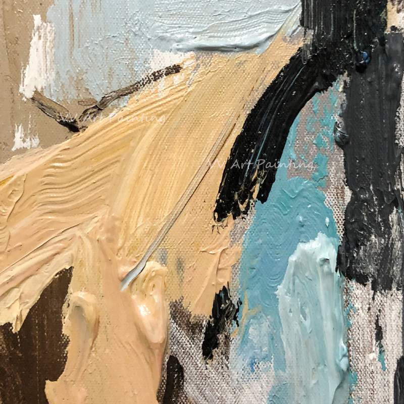 لوحة زيتية تجريدية مرسومة يدوي - مراجعة Painting Knife Palette وسعره