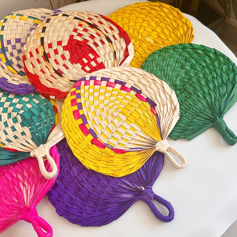 مروحة يدوية صينية الطراز مصنوع - مراجعة Art Craft With Leaves وسعره