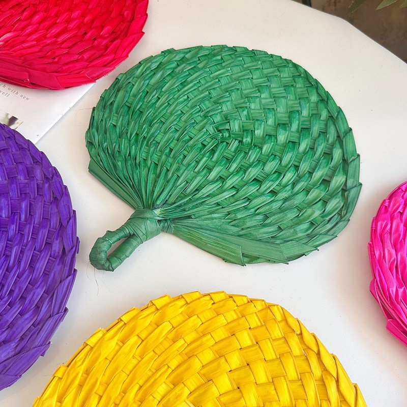 مروحة يدوية صينية الطراز مصنوع - مراجعة Art Craft With Leaves وسعره