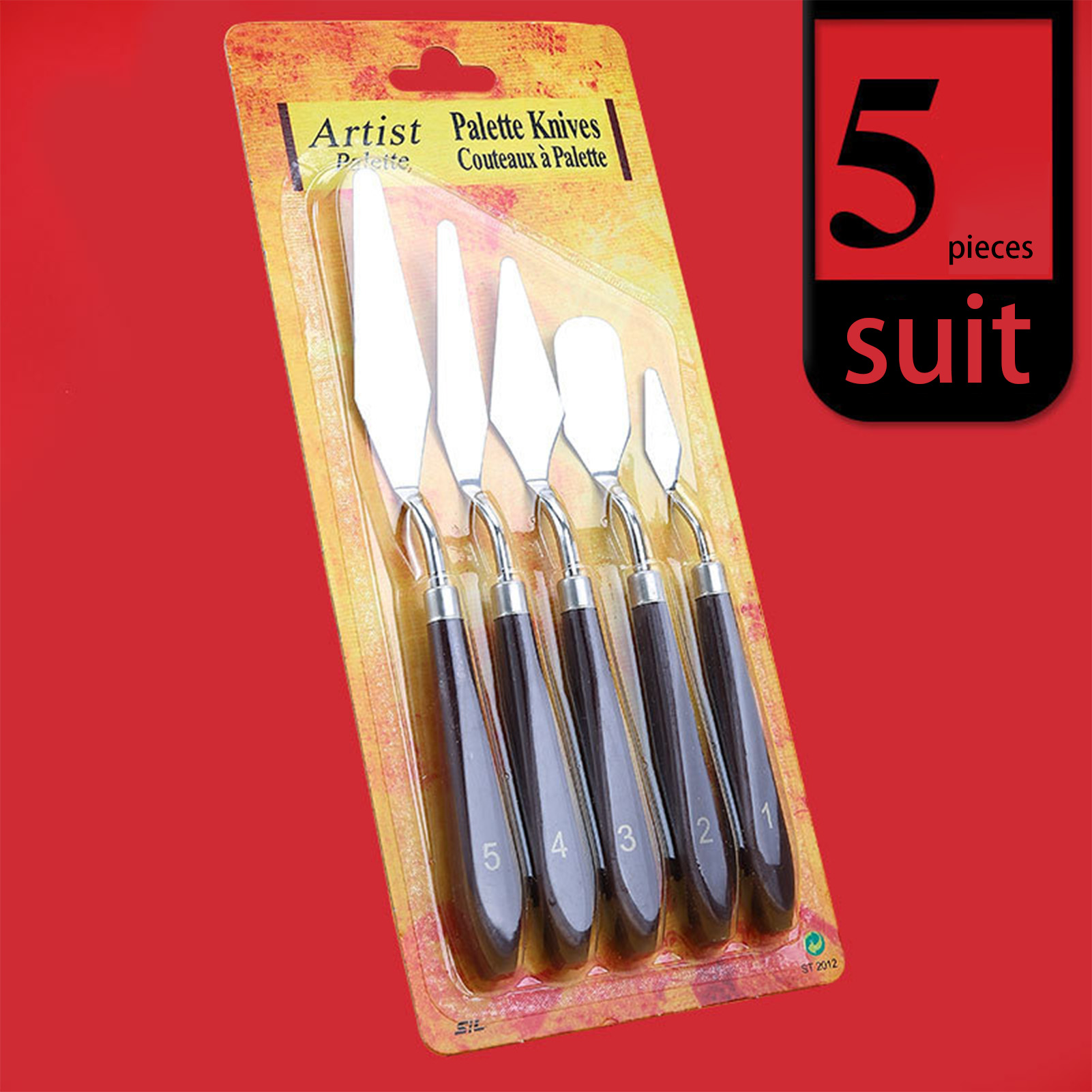 5 قطعة مكشطة طلاء زيتي فنية مك - مراجعة Painting Knife Palette وسعره