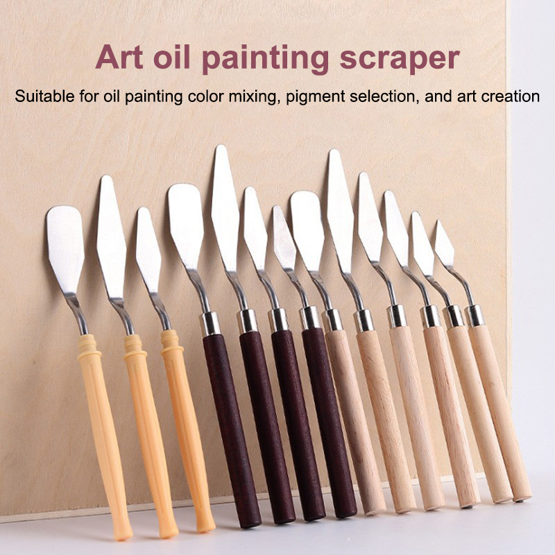 ★ ▲ مجموعة من 7 قطع من سكاكين  - مراجعة Painting Knife Palette وسعره
