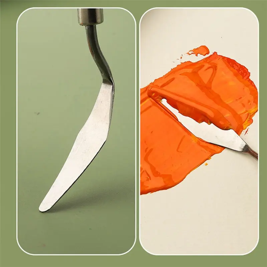 مجموعة سكاكين رسم زيتية من الف - مراجعة Painting Knife Palette وسعره