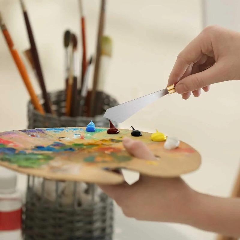 2 قطعة مجموعة سكاكين اللوحة ال - مراجعة Painting Knife Palette وسعره