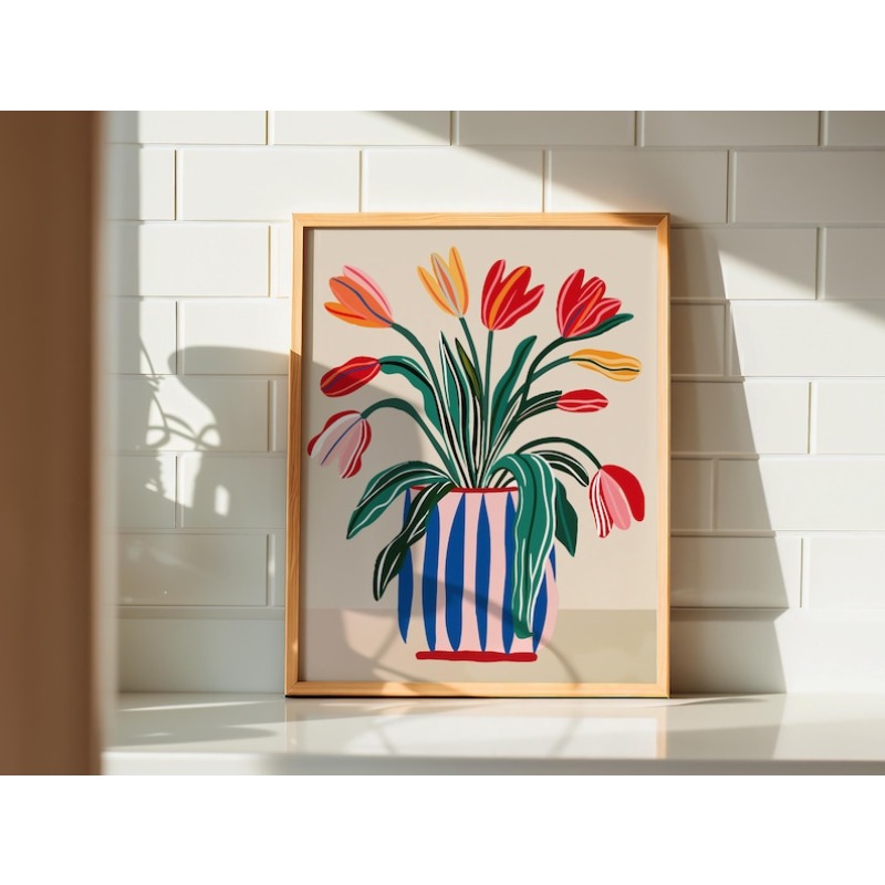 قطعتان من لوحات جدارية قماشية  - مراجعة Art Craft House وسعره